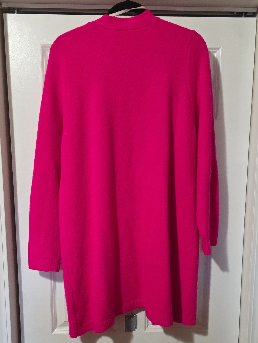 Torrid Pink Open-Front Women's Cardigan - Picture 4 of 4